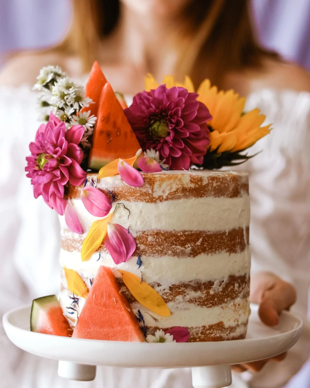 Lemon Cheesecake Layer Cake